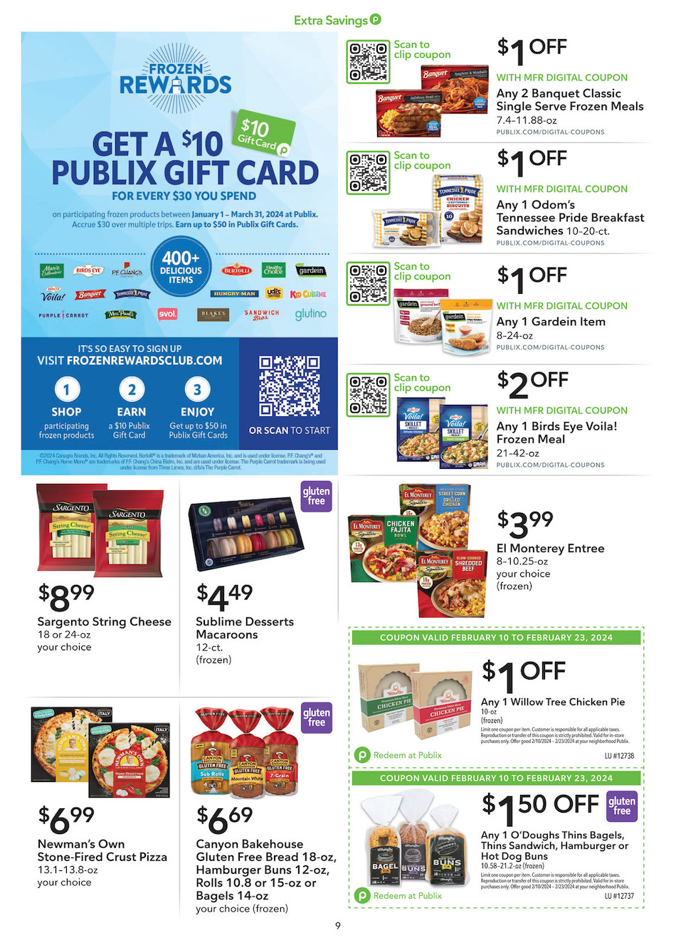 Publix Ad Extra Savings 10th – 23rd February 2024 Page 9