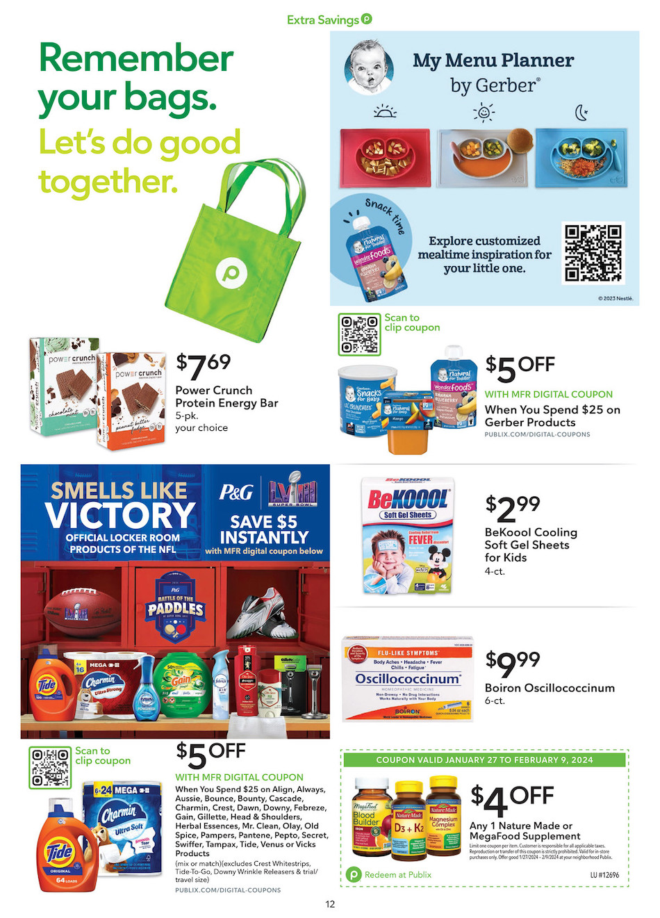 Publix Ad Extra Savings 27th January – 9th February 2024 Page 12