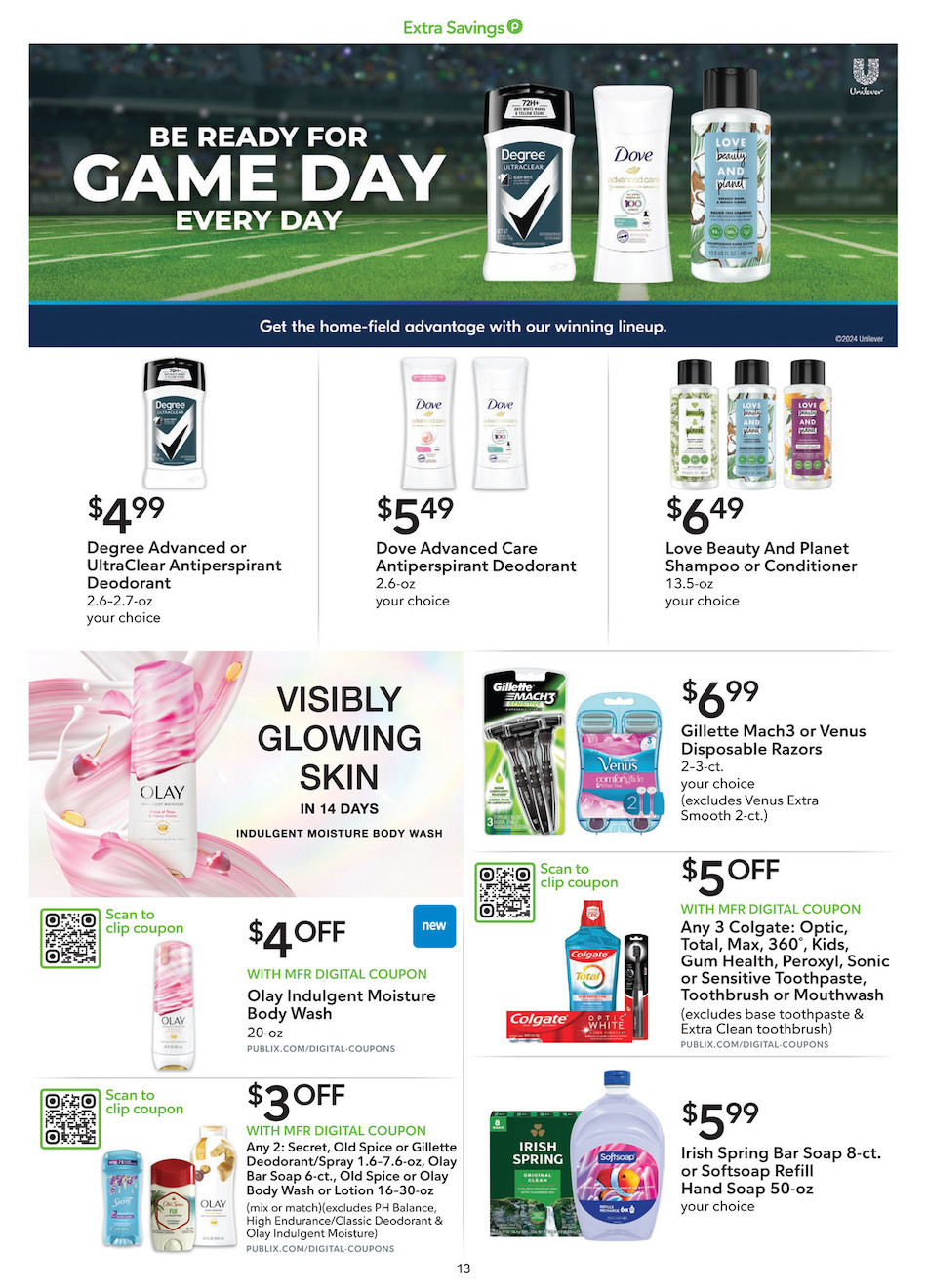 Publix Ad Extra Savings 27th January – 9th February 2024 Page 13