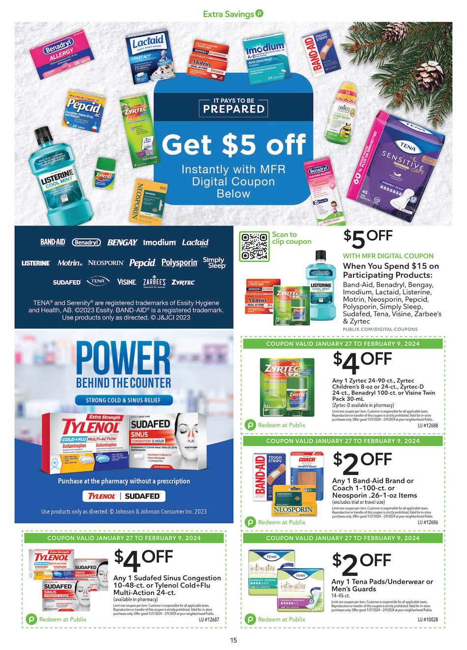 Publix Ad Extra Savings 27th January – 9th February 2024 Page 15