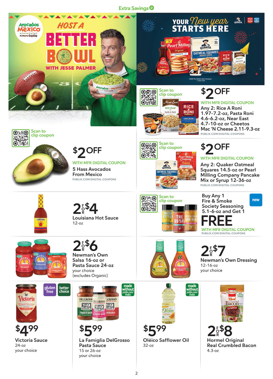 Publix Ad Extra Savings 27th January – 9th February 2024 Page 2