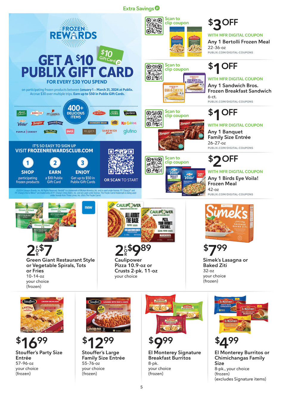 Publix Ad Extra Savings 27th January – 9th February 2024 Page 5