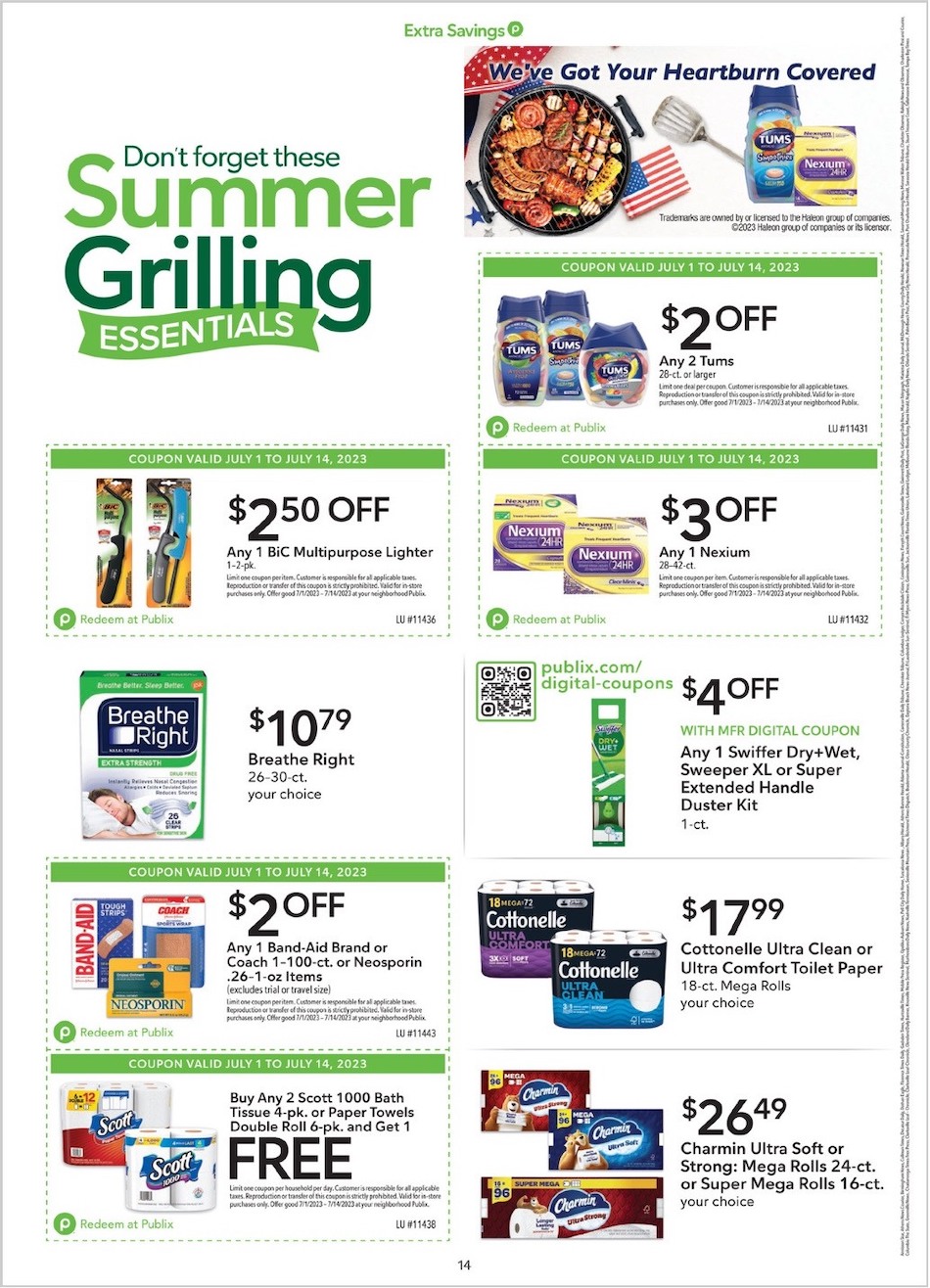 Publix Ad Extra Savings 1st – 14th July 2023 Page 14