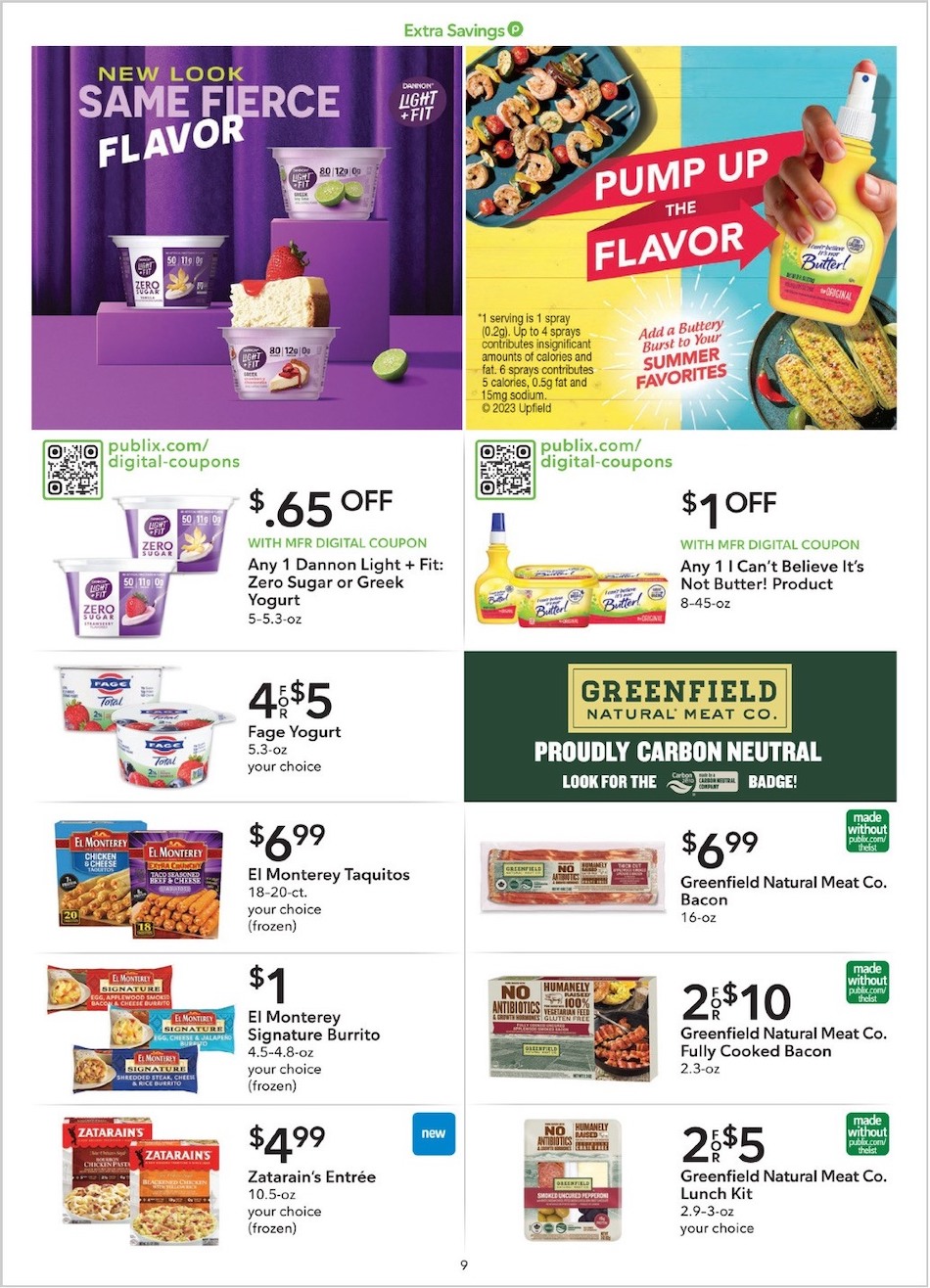 Publix Ad Extra Savings 1st – 14th July 2023 Page 9