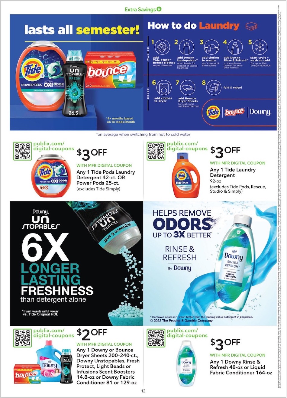 Publix Ad Extra Savings 15th – 28th July 2023 Page 12