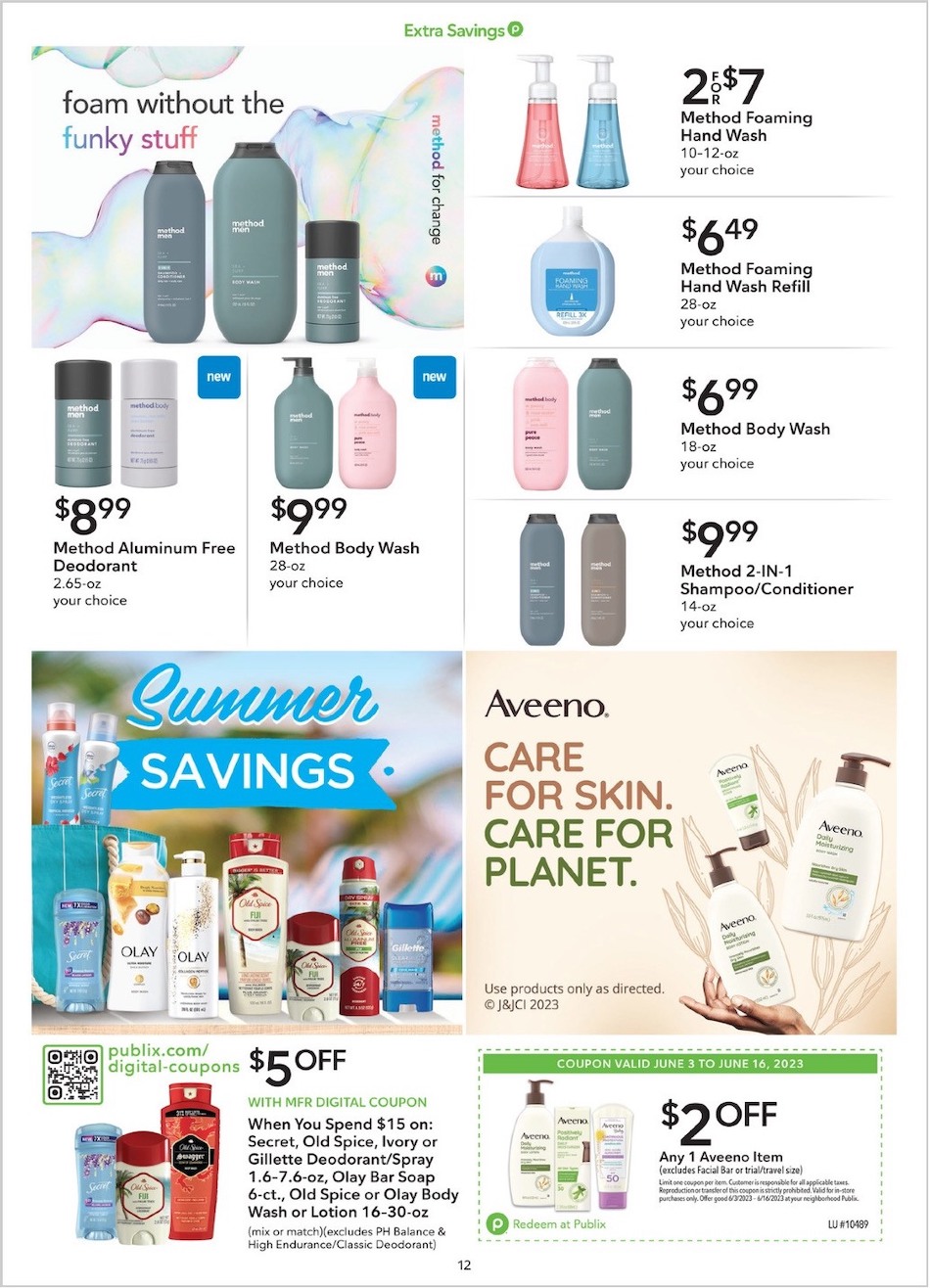 Publix Ad Extra Savings 3rd – 16th June 2023 Page 12
