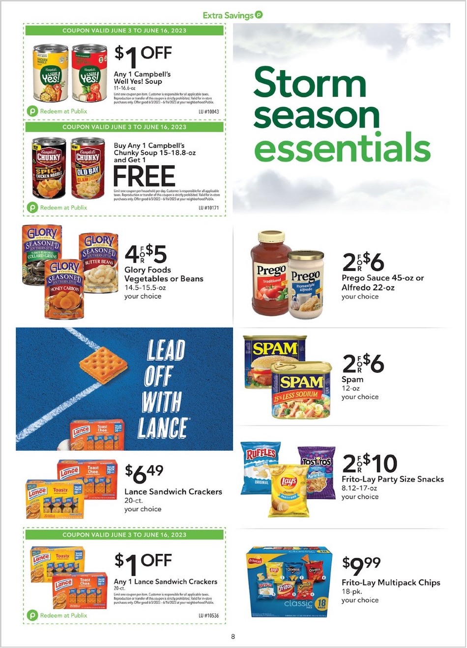 Publix Ad Extra Savings 3rd – 16th June 2023 Page 8