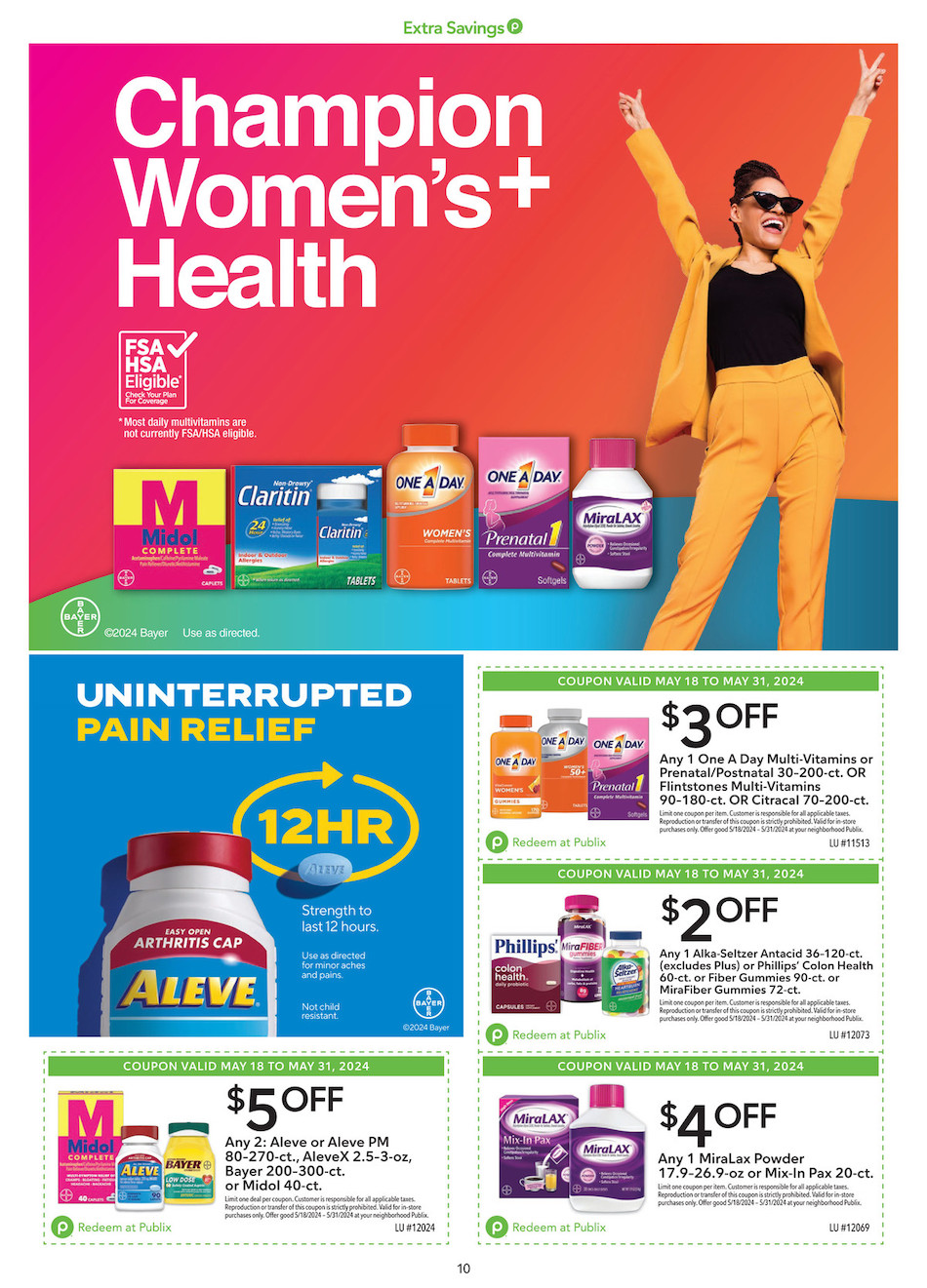 Publix Ad Extra Savings 18th – 31st May 2024 Page 10