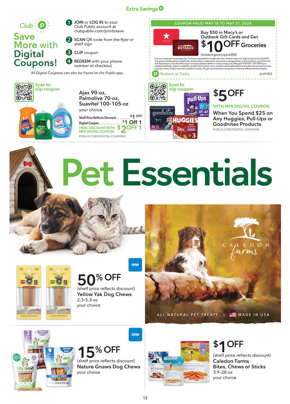 Publix Ad Extra Savings 18th – 31st May 2024 Page 13