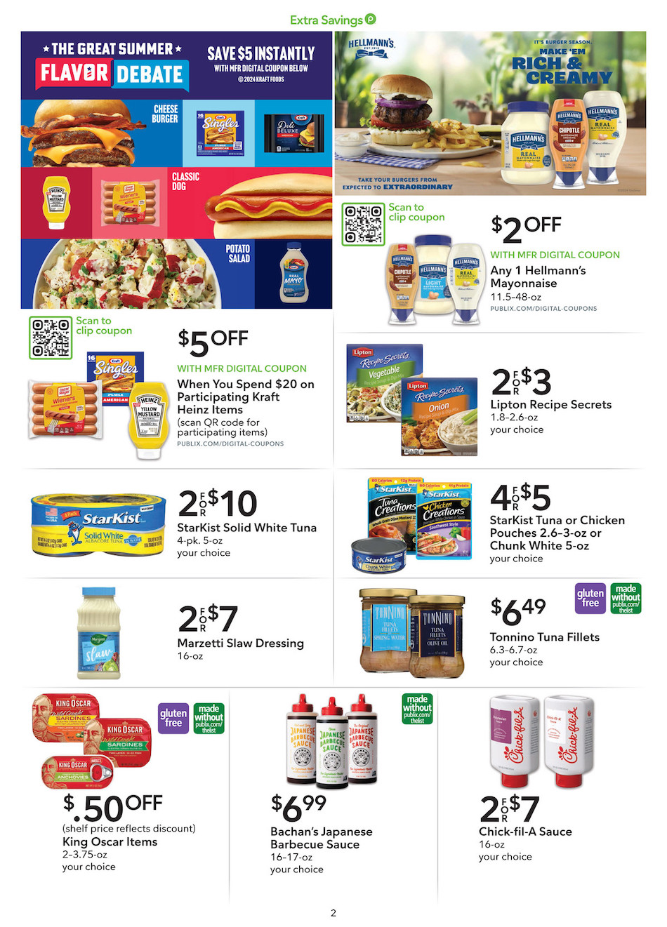 Publix Ad Extra Savings 18th – 31st May 2024 Page 2