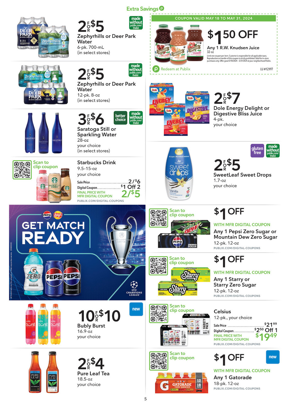 Publix Ad Extra Savings 18th – 31st May 2024 Page 5