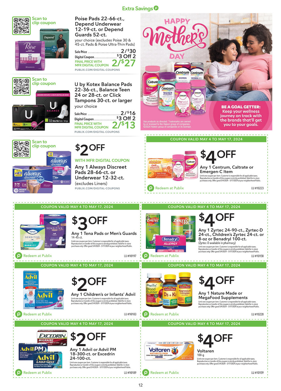 Publix Ad Extra Savings 4th – 17th May 2024 Page 12
