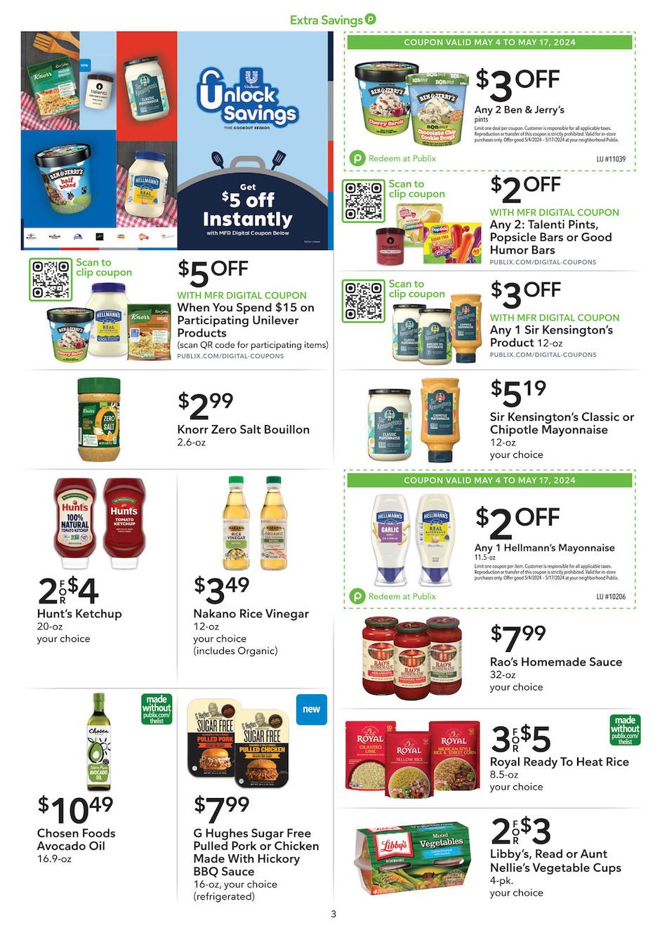 Publix Ad Extra Savings 4th – 17th May 2024 Page 3