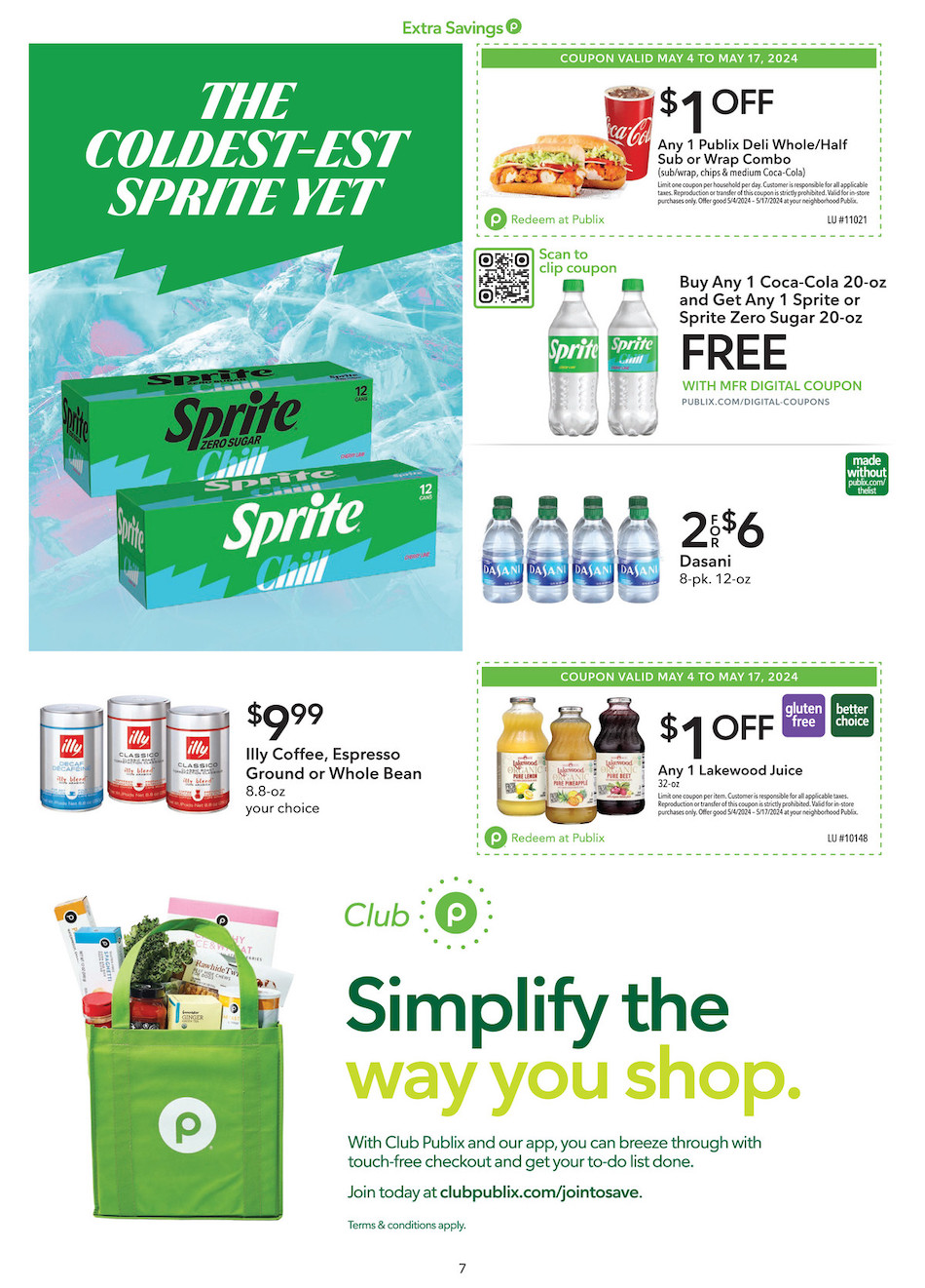 Publix Ad Extra Savings 4th – 17th May 2024 Page 7