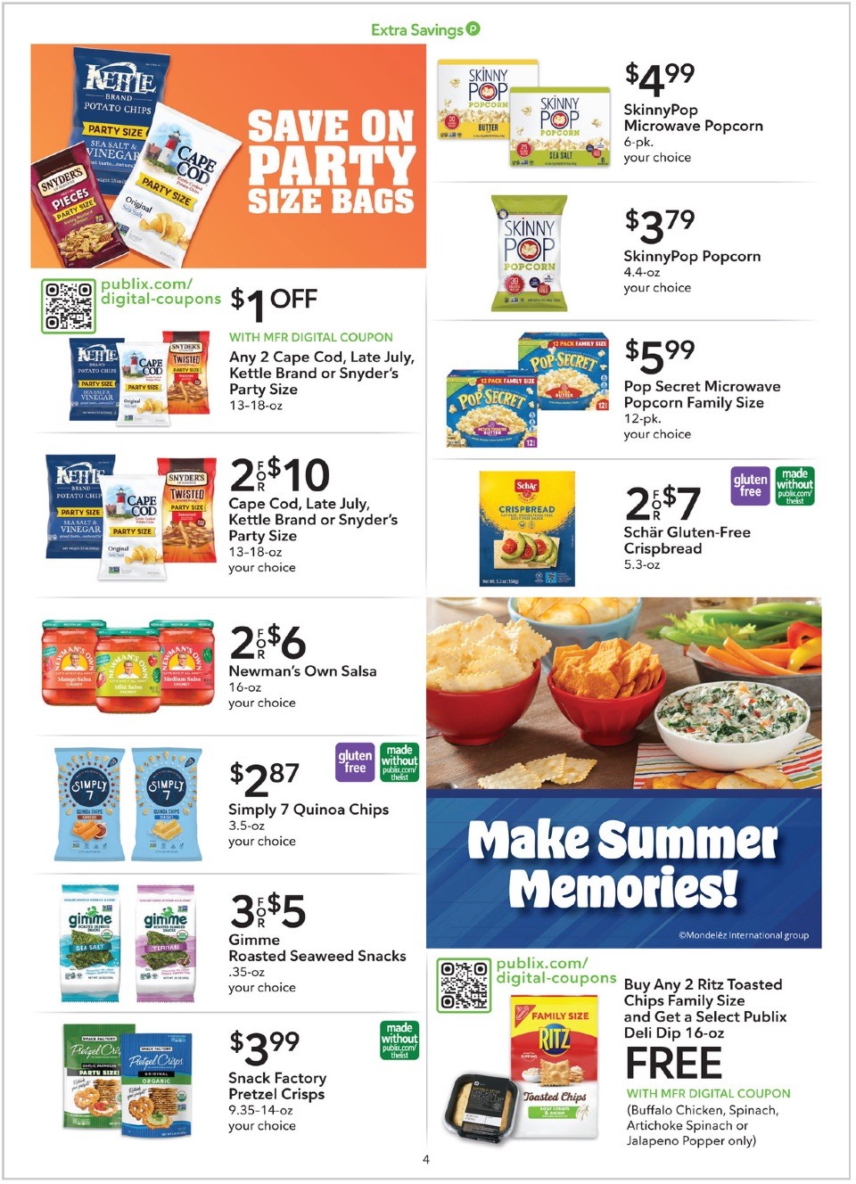 Publix Ad Extra Savings 6th – 19th May 2023 Page 4