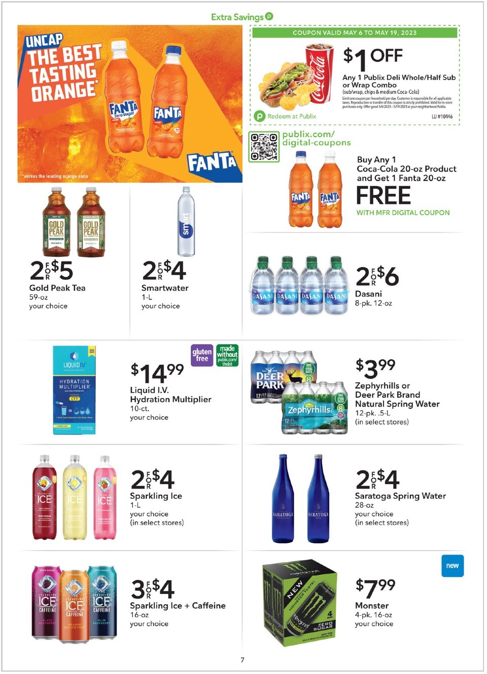 Publix Ad Extra Savings 6th – 19th May 2023 Page 7