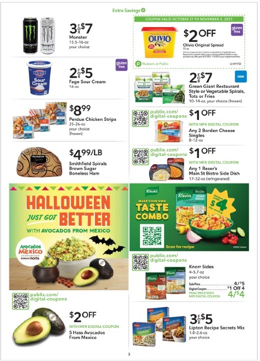 Publix Ad Extra Savings 31st October – 3rd November 2023 Page 3