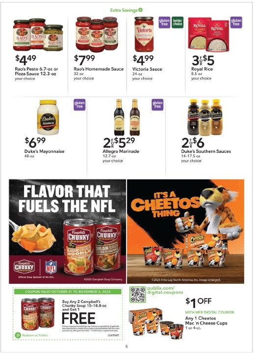 Publix Ad Extra Savings 31st October – 3rd November 2023 Page 5