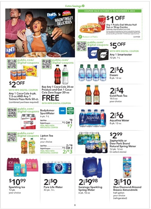 Publix Ad Extra Savings 31st October – 3rd November 2023 Page 8