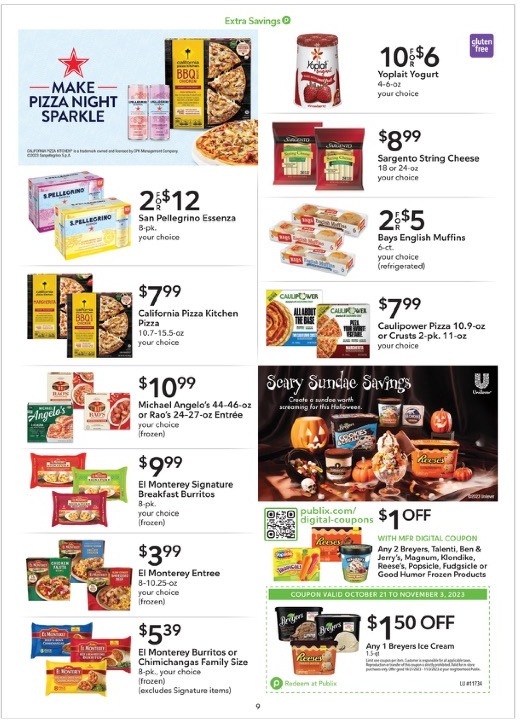 Publix Ad Extra Savings 31st October – 3rd November 2023 Page 9