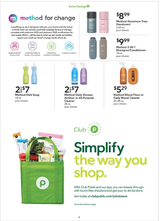 Publix Ad Extra Savings 7th – 20th October 2023 Page 8