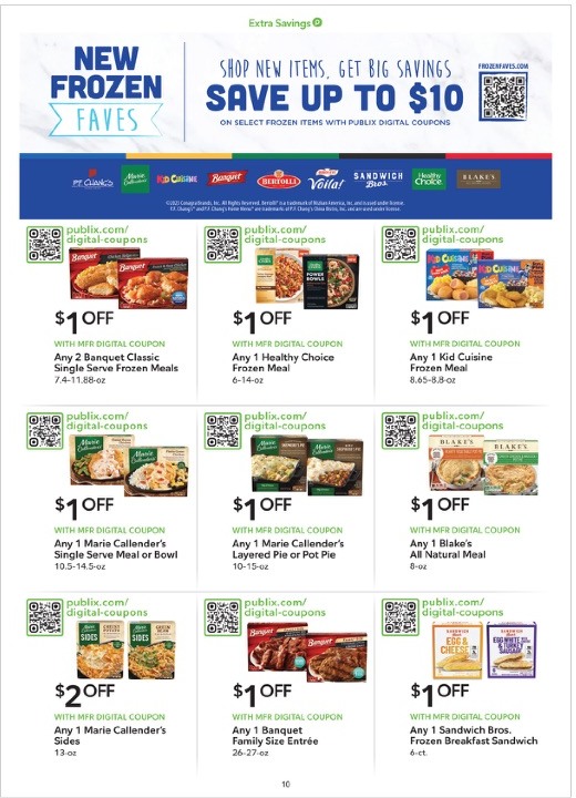 Publix Ad Extra Savings 23rd September – 6th October 2023 Page 10