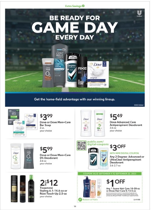 Publix Ad Extra Savings 9th – 22nd September 2023 Page 14