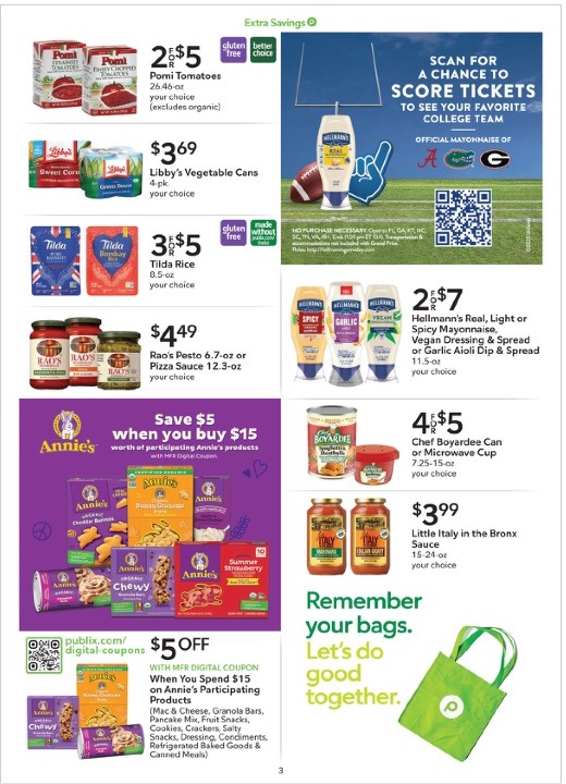 Publix Ad Extra Savings 9th – 22nd September 2023 Page 3