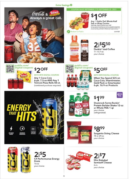 Publix Ad Extra Savings 9th – 22nd September 2023 Page 6