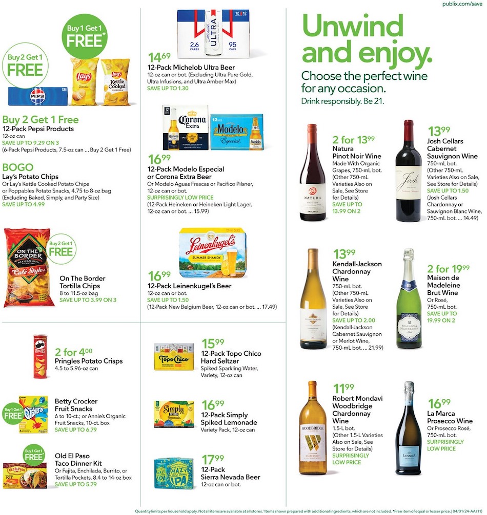 Publix Weekly Ad 1st – 2nd April 2024 Page 11