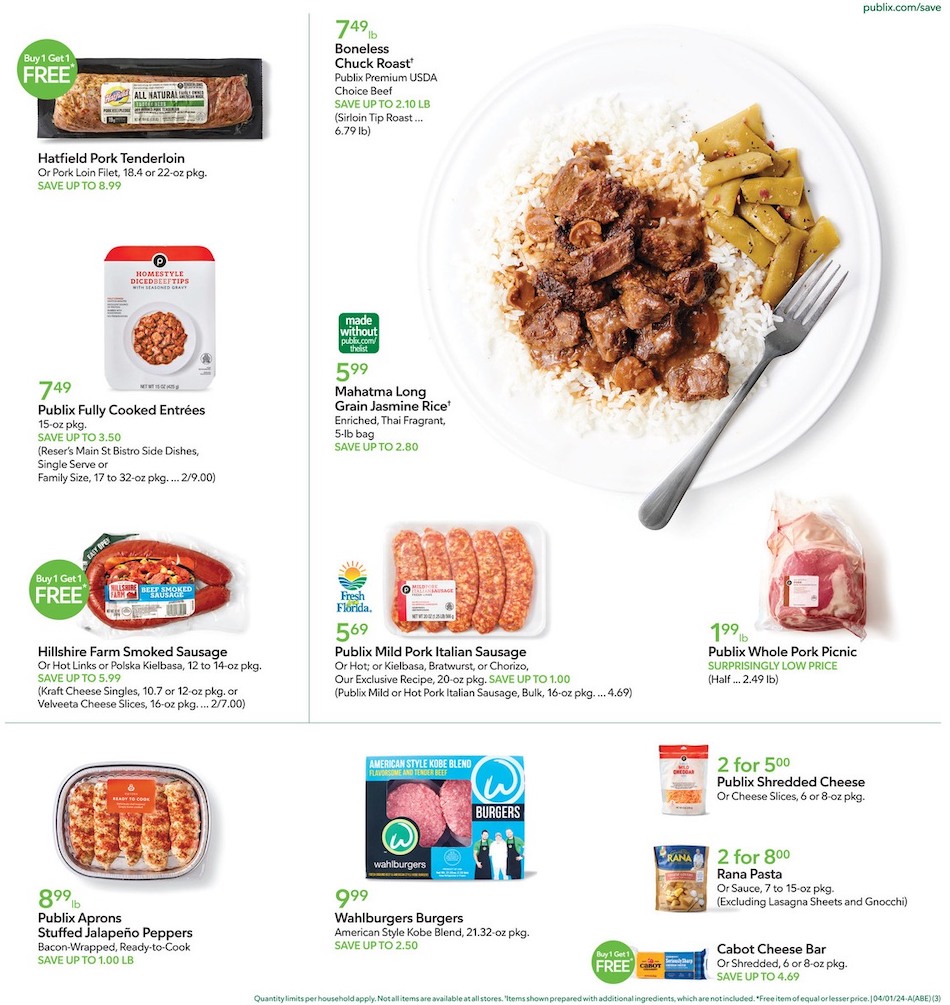 Publix Weekly Ad 1st – 2nd April 2024 Page 3