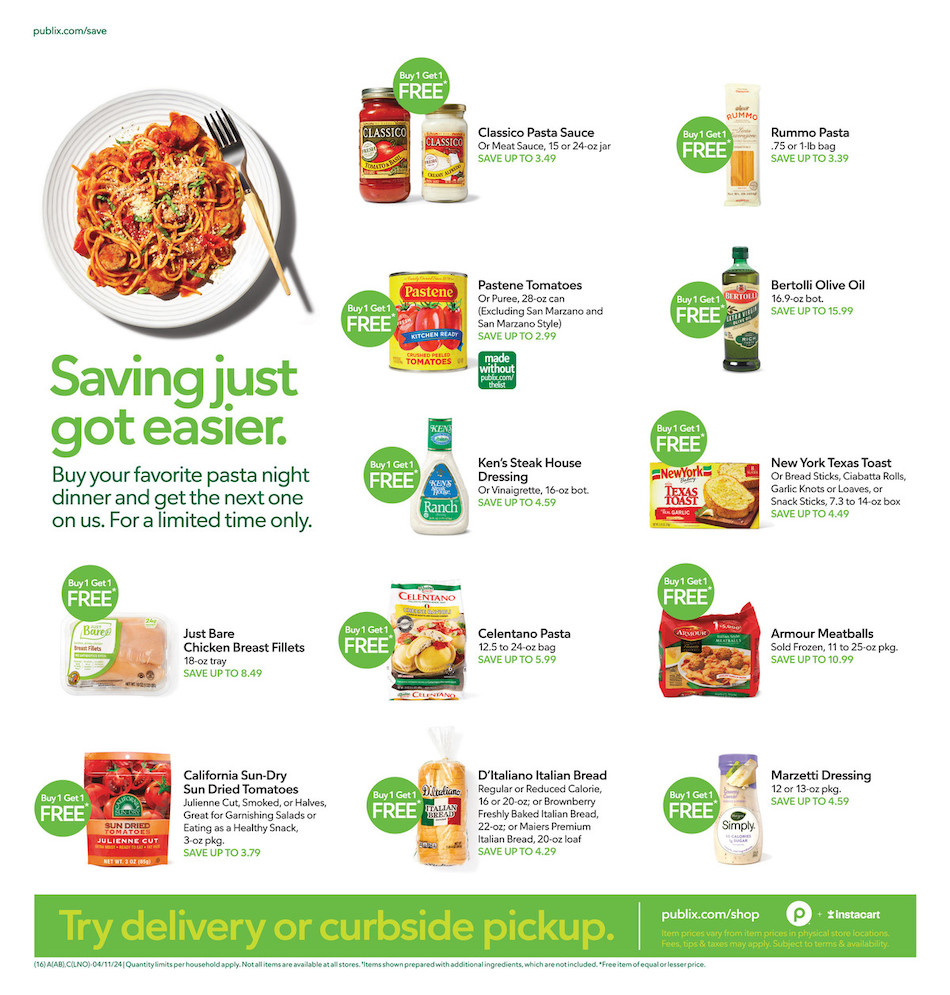 Publix Weekly Ad 10th – 16th April 2024 Page 16