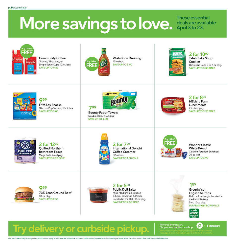 Publix Weekly Ad 10th – 16th April 2024 Page 17