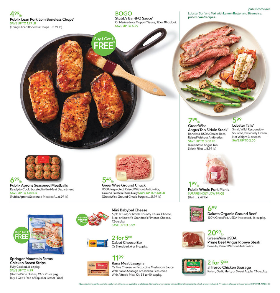 Publix Weekly Ad 10th – 16th April 2024 Page 5