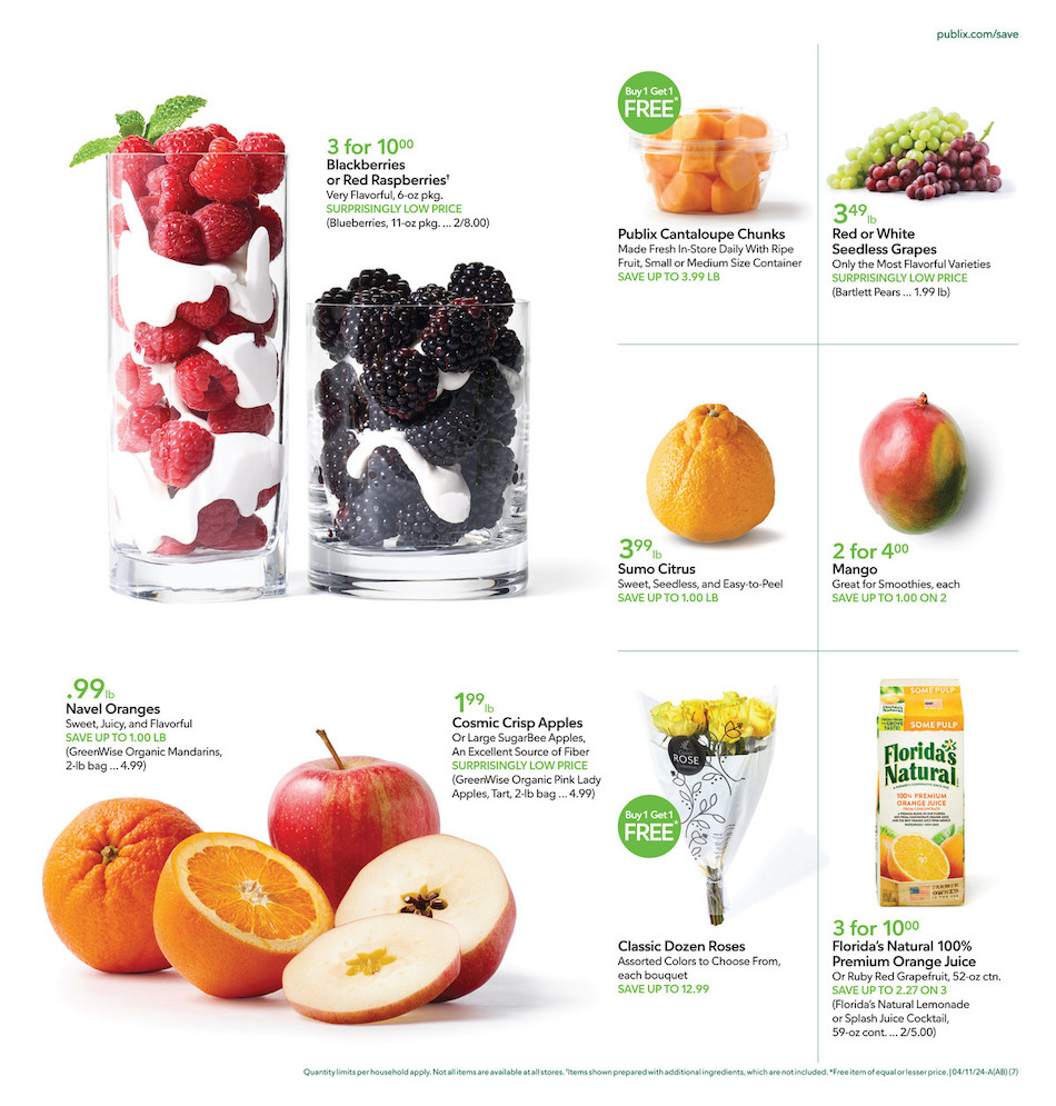 Publix Weekly Ad 10th – 16th April 2024 Page 7