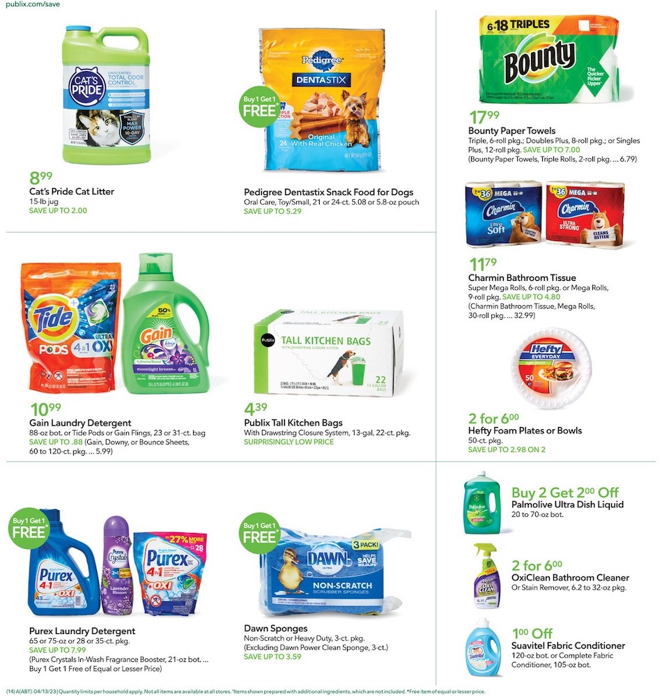 Publix Weekly Ad Sale 12th – 18th April 2023 Page 14