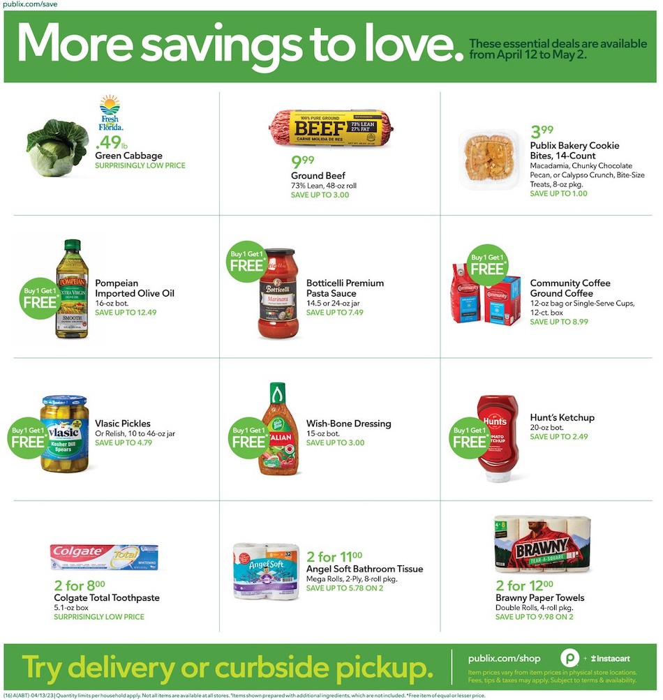 Publix Weekly Ad Sale 12th – 18th April 2023 Page 16