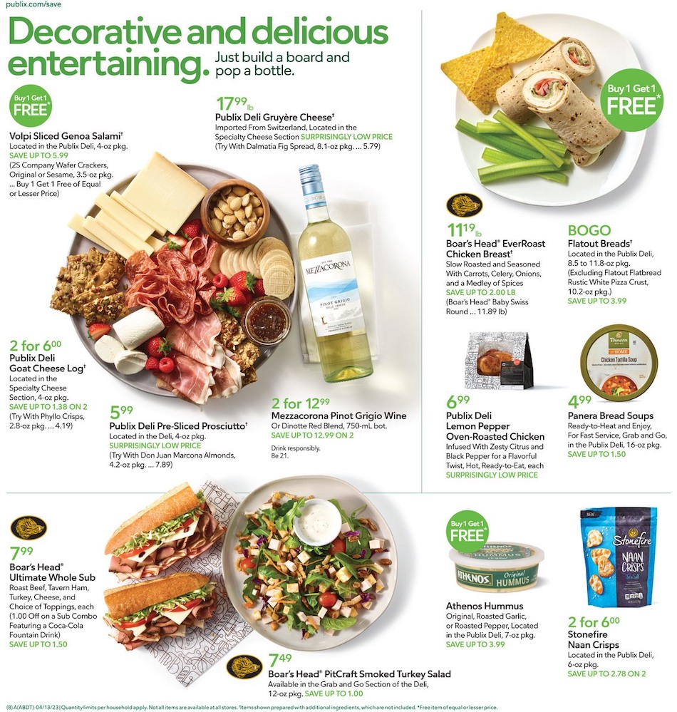 Publix Weekly Ad Sale 12th – 18th April 2023 Page 8