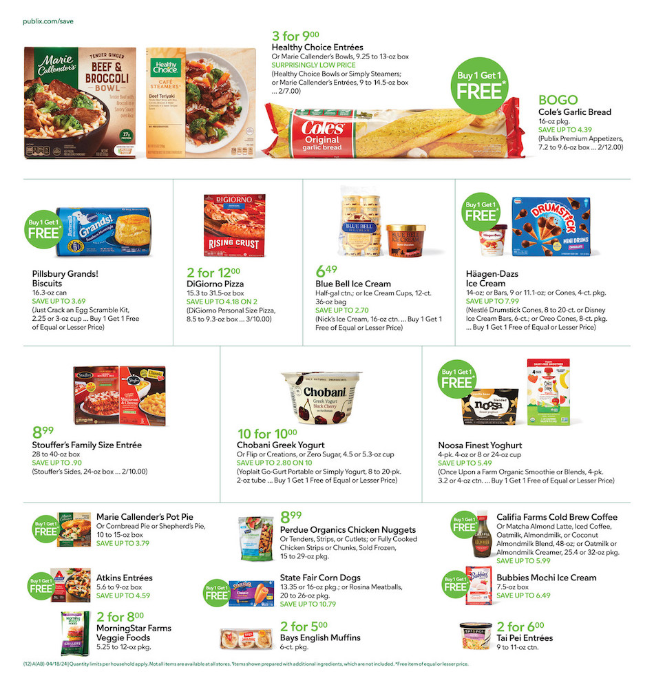 Publix Weekly Ad 17th – 23rd April 2024 Page 12
