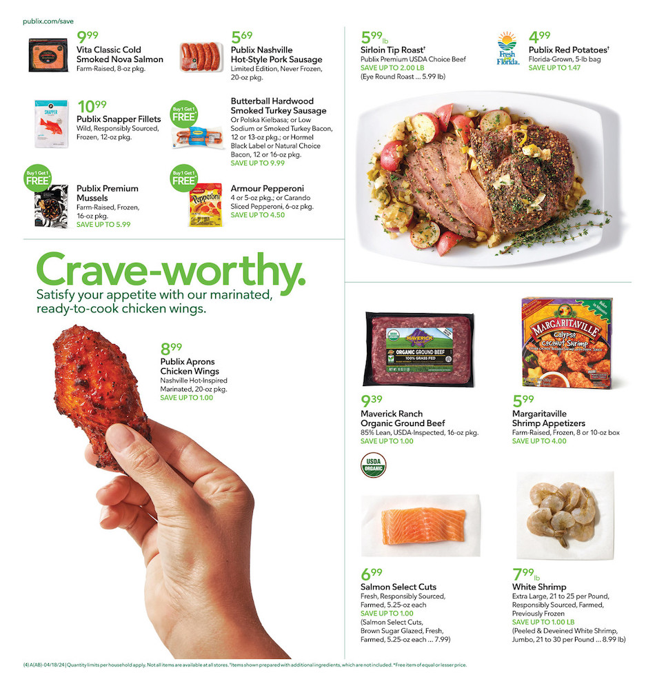 Publix Weekly Ad 17th – 23rd April 2024 Page 4