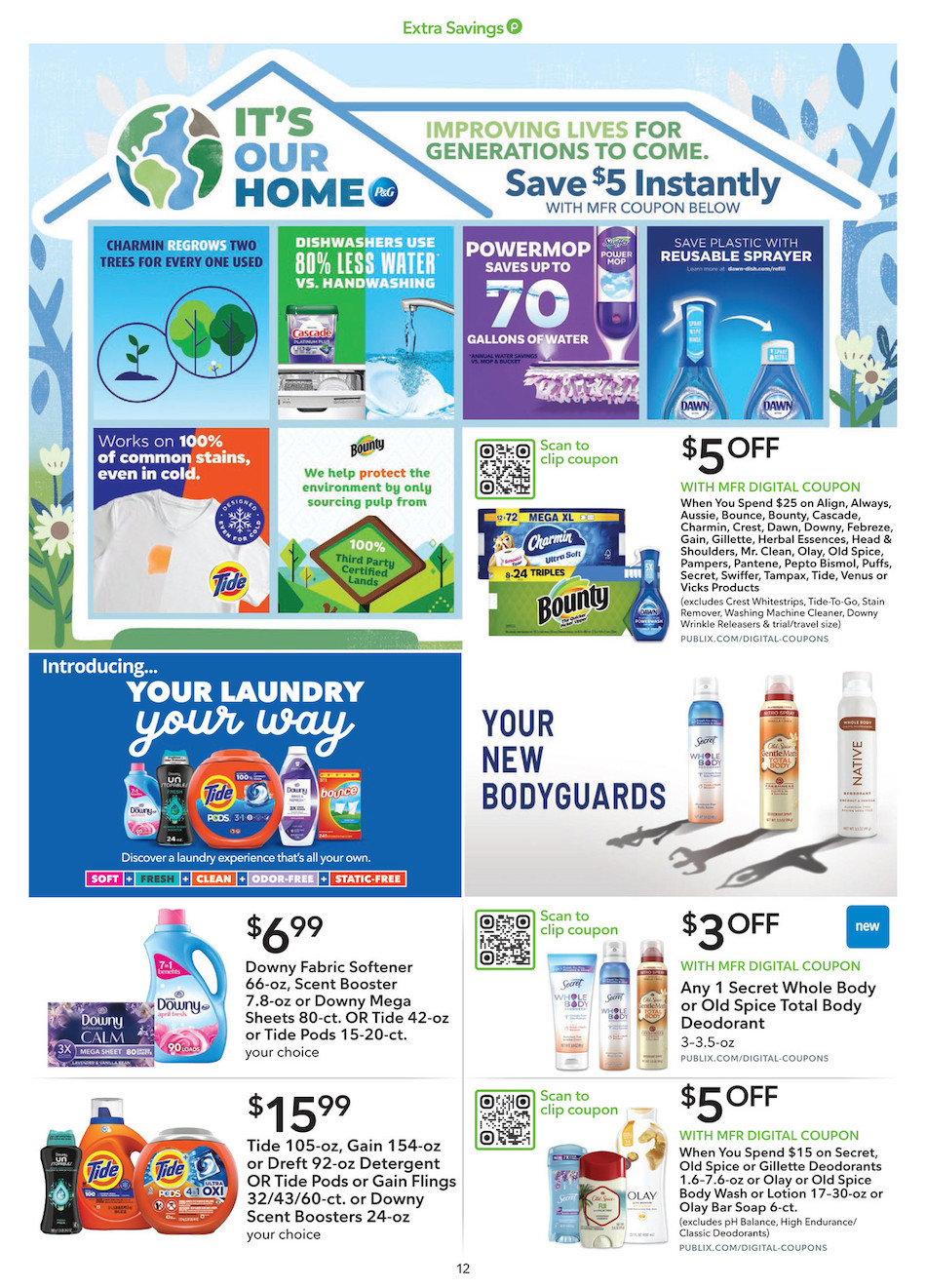 Publix Weekly Ad Extra Savings 20th April – 3rd May 2024 Page 12