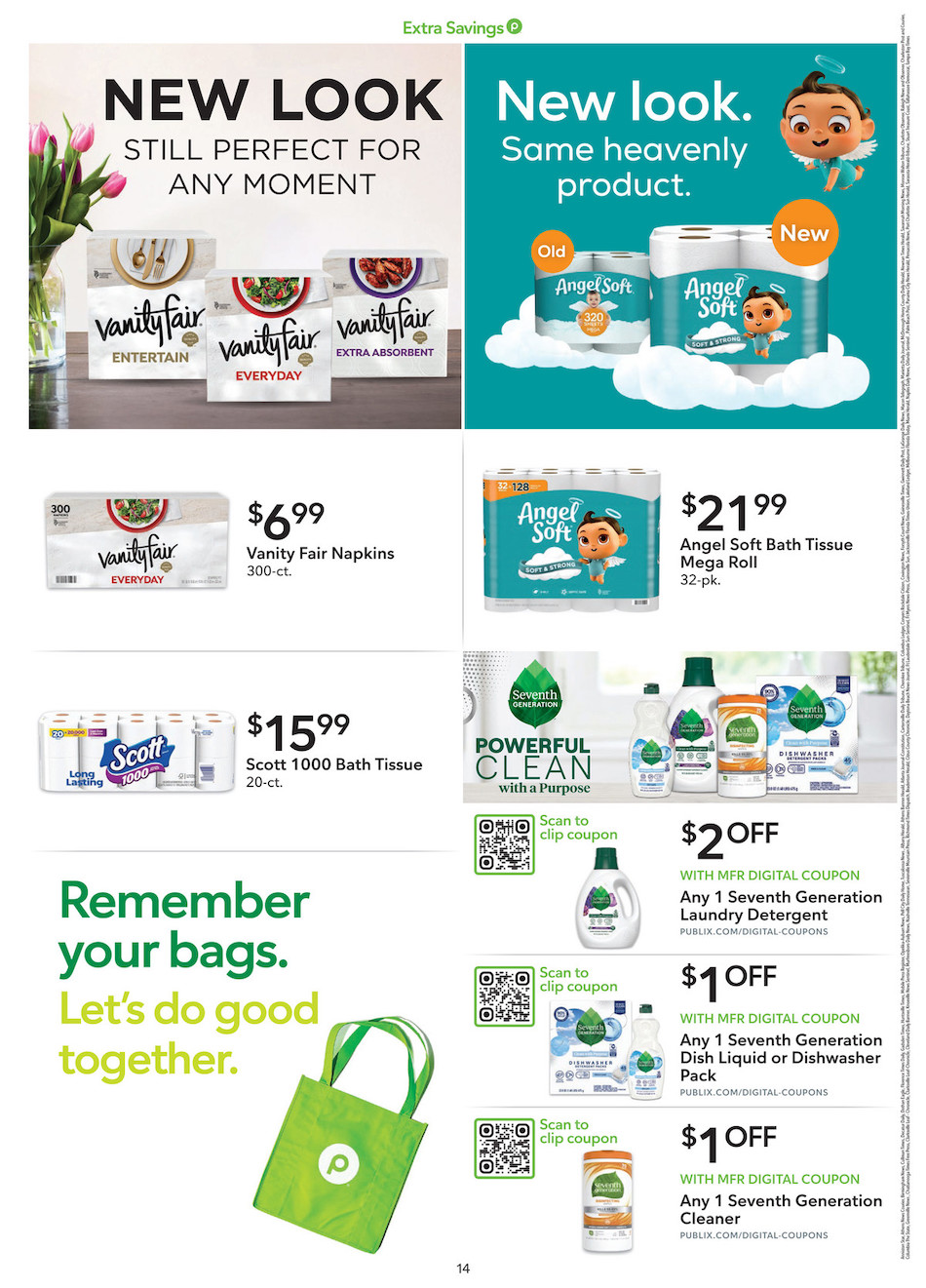 Publix Weekly Ad Extra Savings 20th April – 3rd May 2024 Page 14