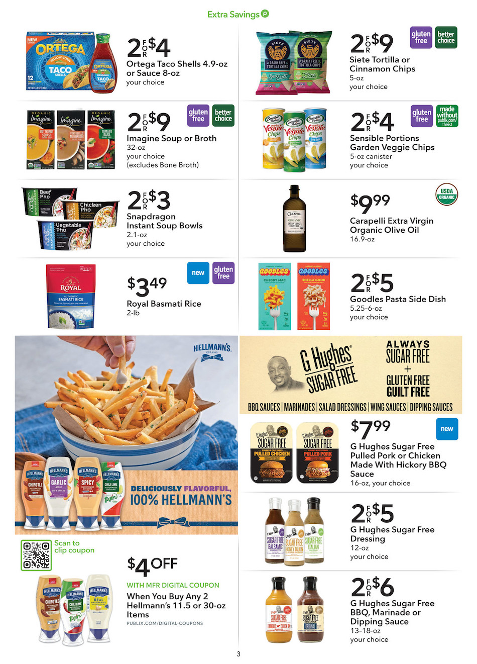 Publix Weekly Ad Extra Savings 20th April – 3rd May 2024 Page 3