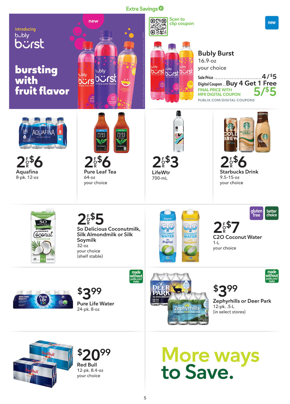 Publix Weekly Ad Extra Savings 20th April – 3rd May 2024 Page 5