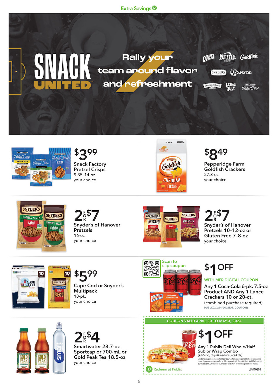 Publix Weekly Ad Extra Savings 20th April – 3rd May 2024 Page 6