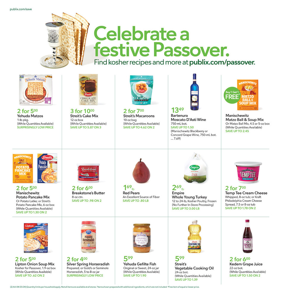 Publix Weekly Ad 24th – 30th April 2024 Page 2