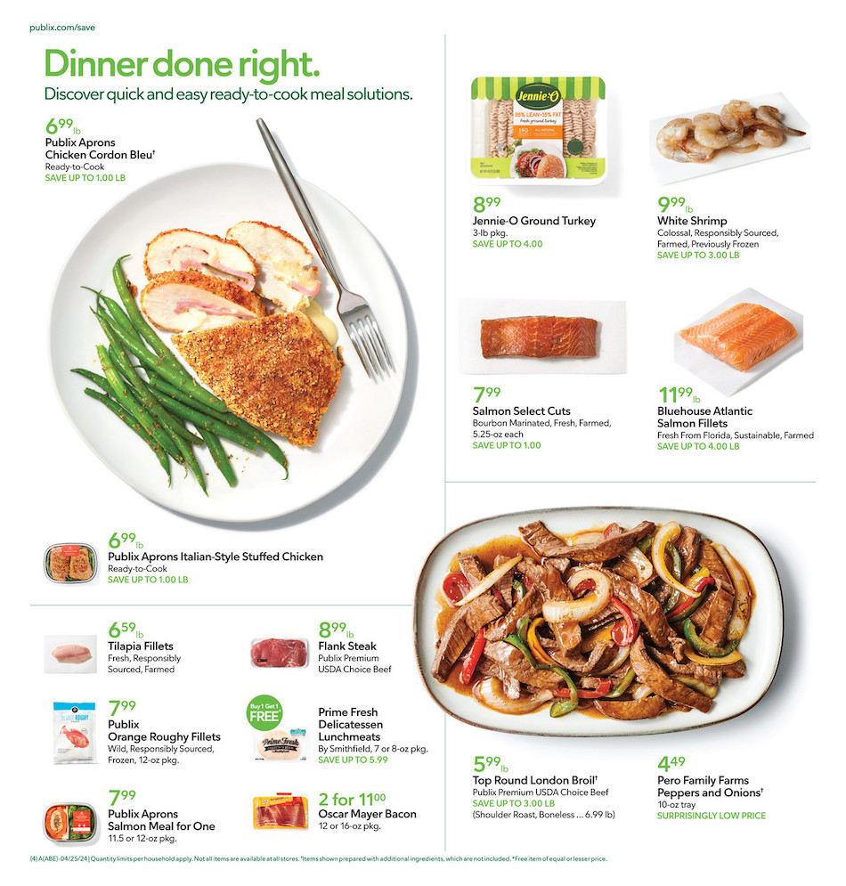 Publix Weekly Ad 24th – 30th April 2024 Page 4