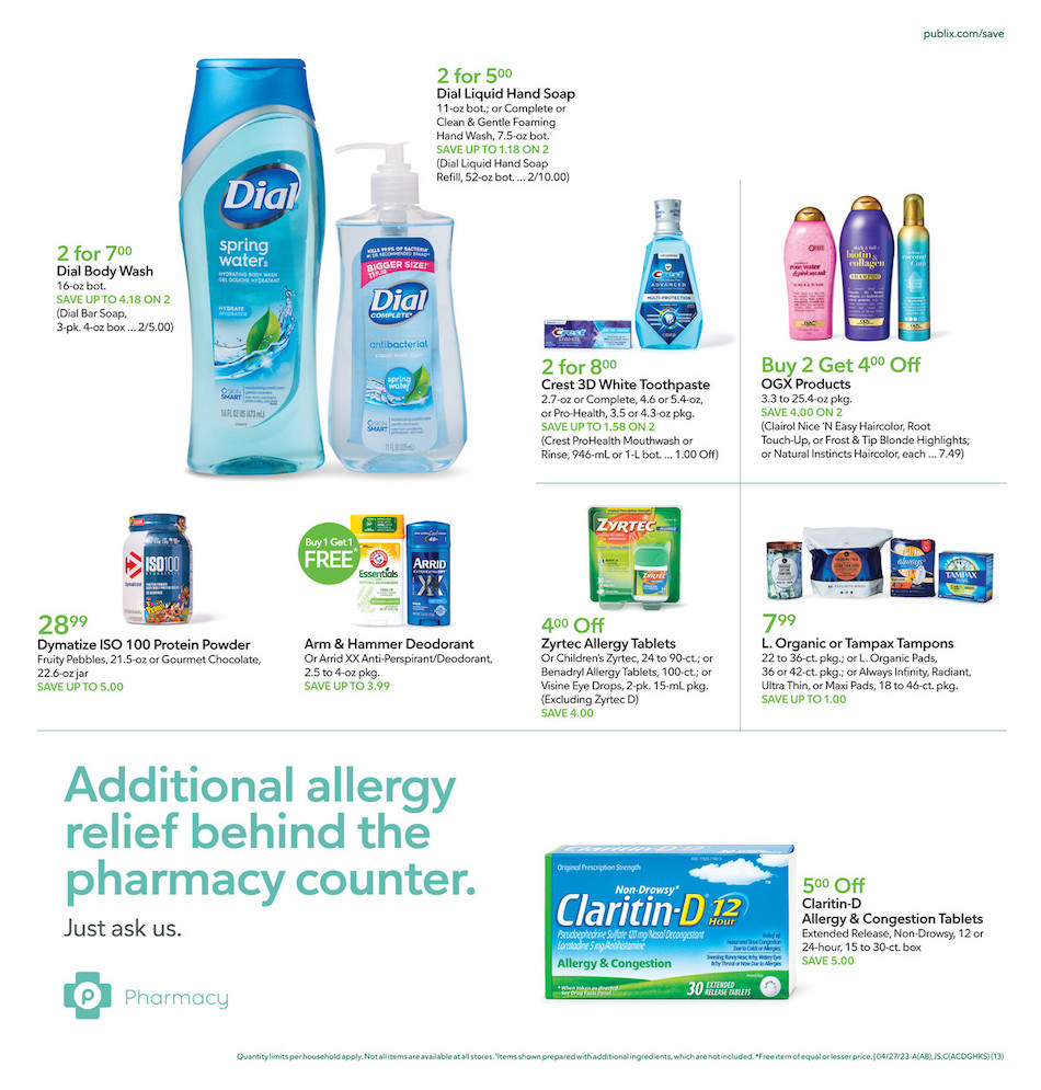 Publix Weekly Ad Sale 26th April – 2nd May 2023 Page 13