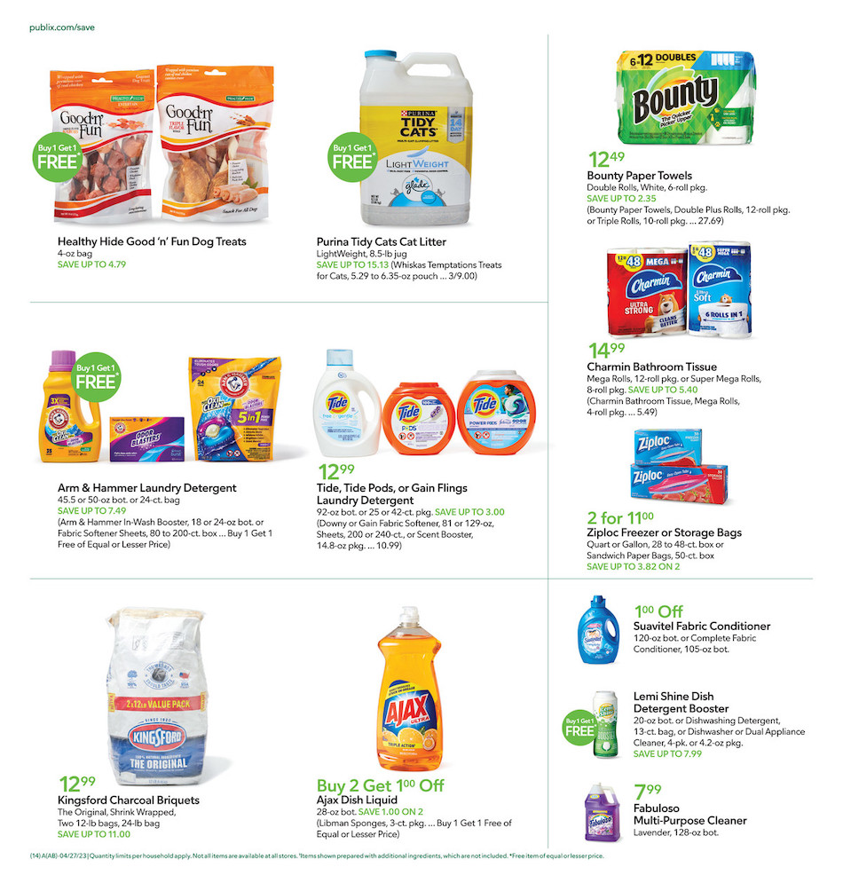 Publix Weekly Ad Sale 26th April – 2nd May 2023 Page 14