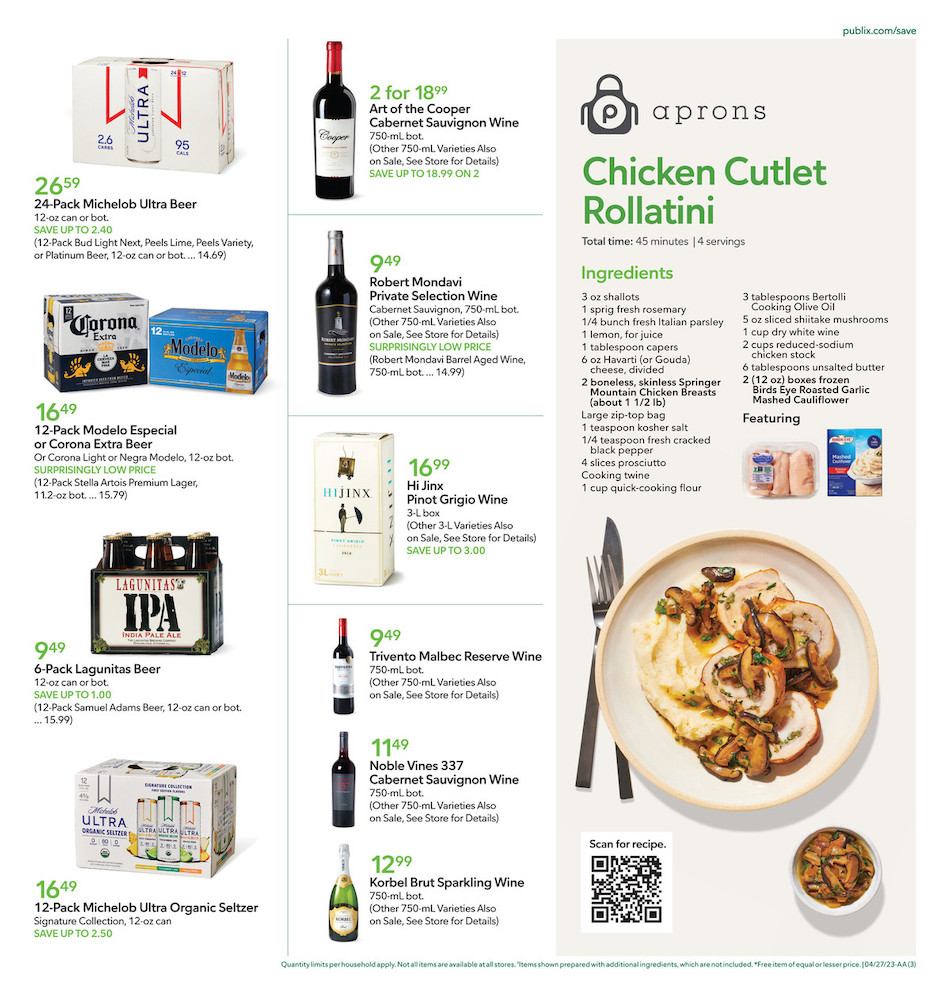 Publix Weekly Ad Sale 26th April – 2nd May 2023 Page 3